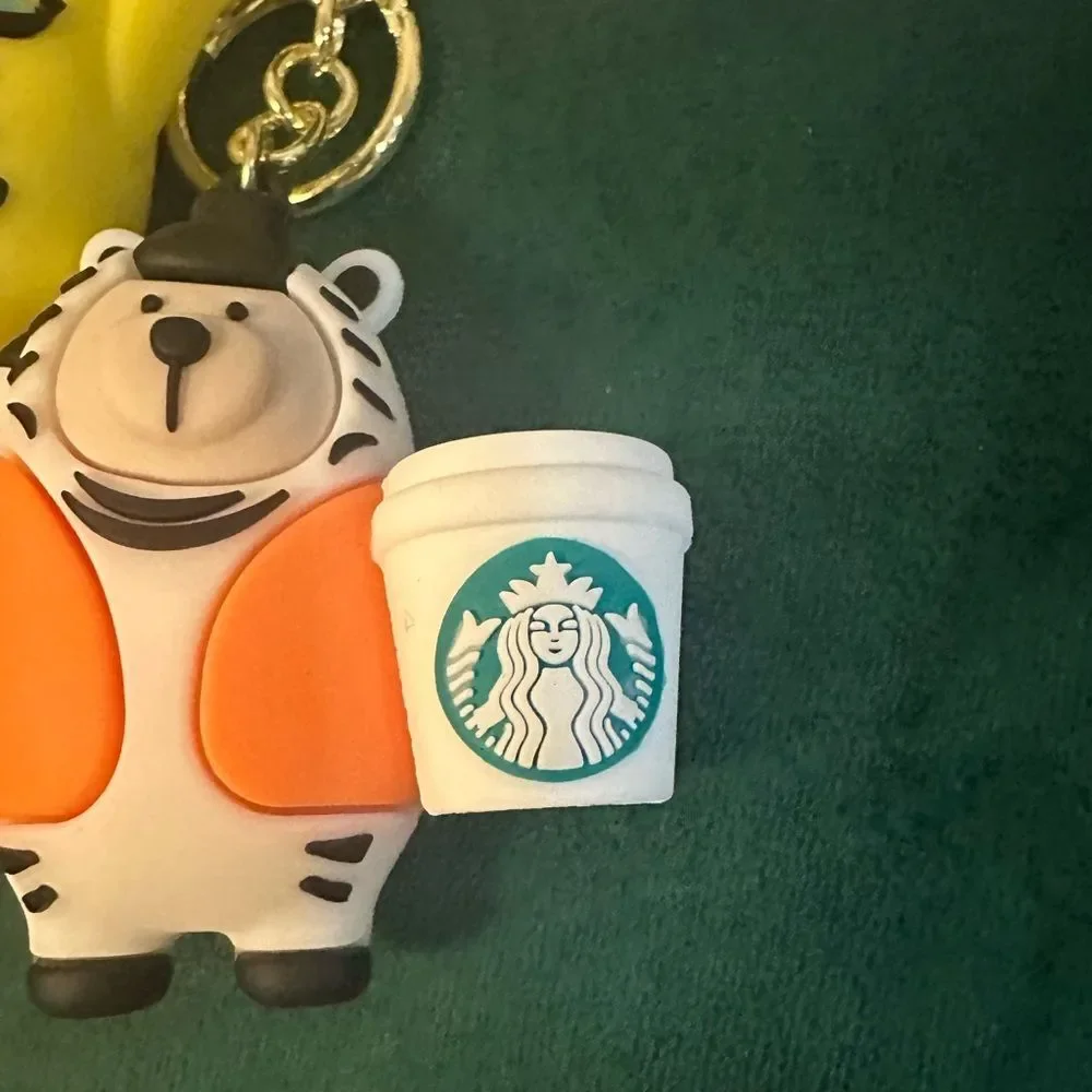 Starbucks Bearista Zebra Asia Release Keychain